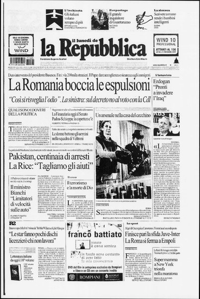 Il lunedì de La repubblica